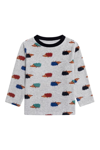 Pyjama - Gemêleerd Lichtgrijs