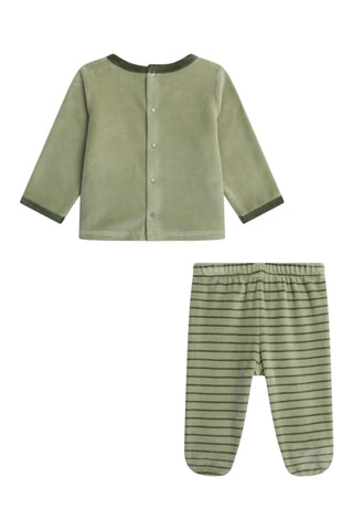 Pyjama - Olijfgroen