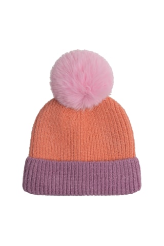 Muts met Pompon - Oranje