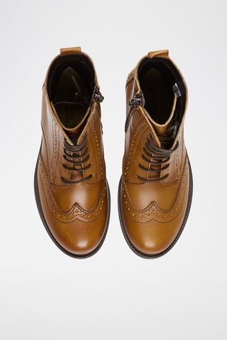 Leren Boots Camel