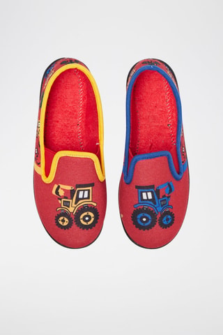 Pantoffels Rood
