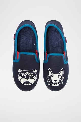 Lichtgevende Pantoffels Marineblauw