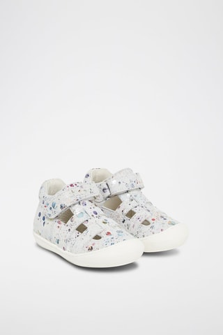Leren Sandalen met Glinsters Roze