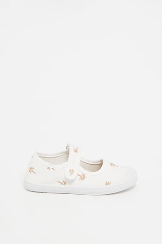 Canvas Mary Janes  Wit
