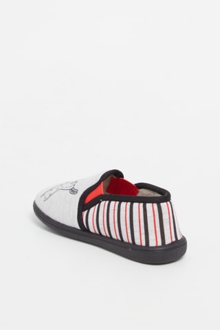 Pantoffels Grijs en Zwart