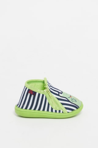 Pantoffels Groen en Zwart
