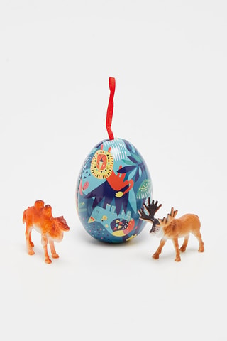 Surprise-ei Blauw en Oranje - Vanaf 3 Jaar