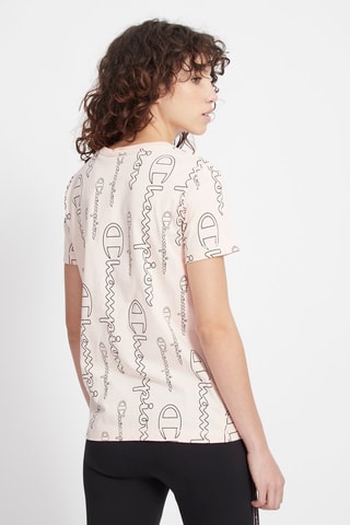 T-shirt - Zwart en roze