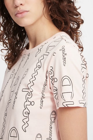 T-shirt - Zwart en roze