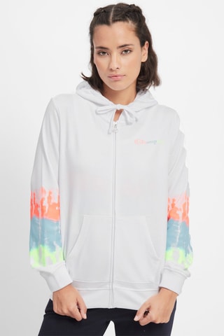 Sweater met Capuchon - Wit, blauw, groen en oranje