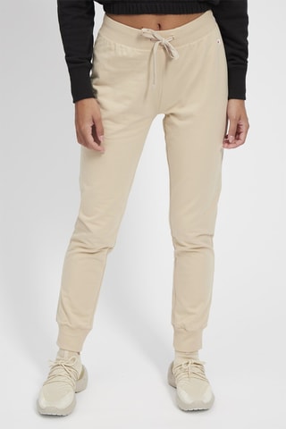 Broek - Beige - Wit, beige en rood