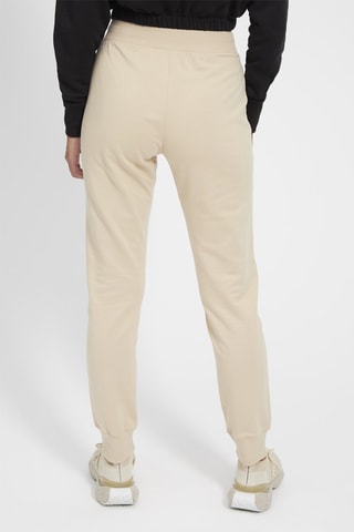Broek - Beige - Wit, beige en rood
