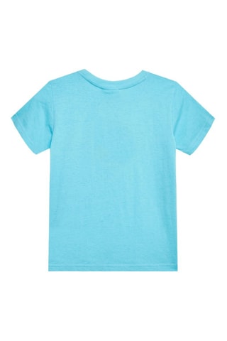T-shirt - Blauw en roze