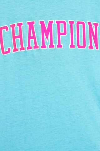 T-shirt - Blauw en roze