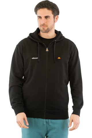 Sweater met Capuchon Patch - Zwart