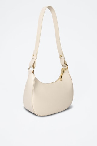 Sac porté épaule en cuir Brisac - Taupe