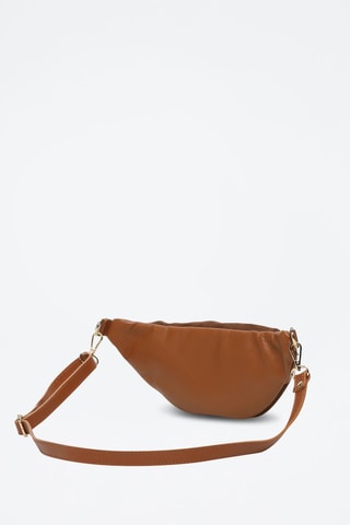 Bolsa de cintura de couro Mouki - Camel