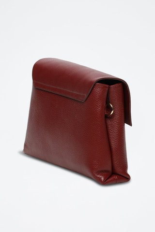 Borsa a tracolla in pelle Vaya - Bordeaux