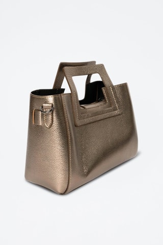 Sac à main en cuir Jini - Doré
