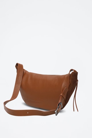 Bolsa de cintura de couro Rachel - Camel