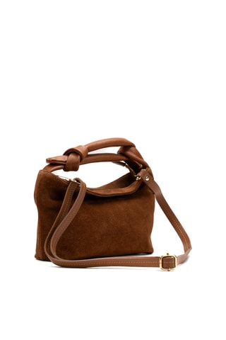 Sac à main en nubuck Midi - Camel