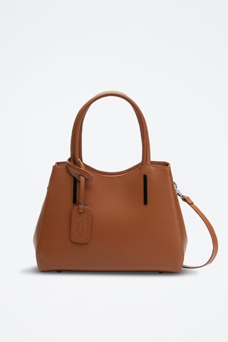 Sac à main en cuir Carla - Camel