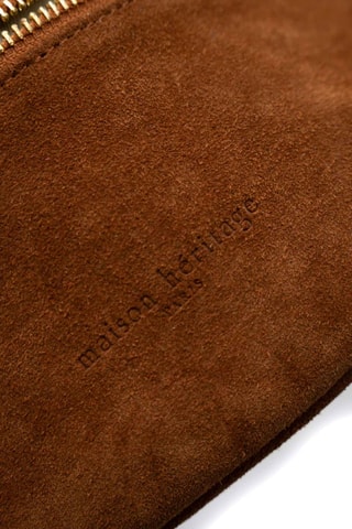 Bolsa de cintura em nobuck Dia - Camel