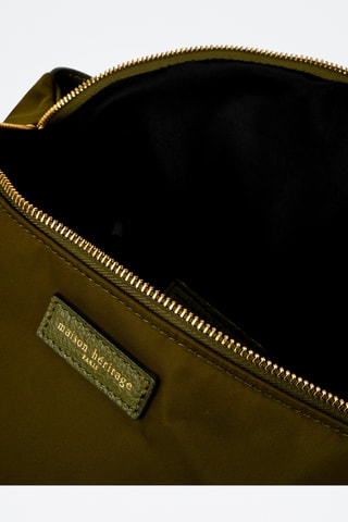 Bolsa de cintura em couro Rachel Ny - Verde