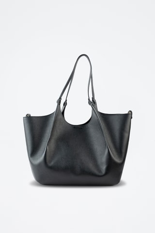 Sac à main en cuir - Noir