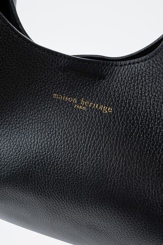 Sac à main en cuir - Noir