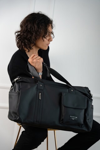 Saco de viagem Raiden - 48 cm - Preto