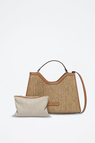 Mala de ombro Cassis - Camel
