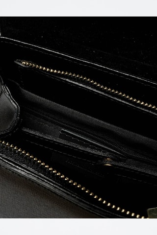 Mochila de couro Foug - Preto