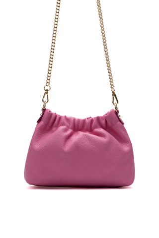 Mala a tiracolo em couro Cello - Rosa