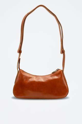 Sac porté épaule en cuir Ezra - Camel
