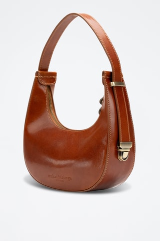 Sac à main en cuir Amanda - Camel