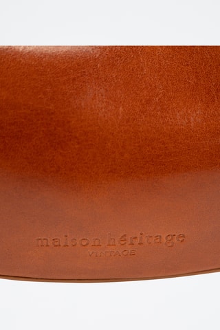 Sac à main en cuir Amanda - Camel