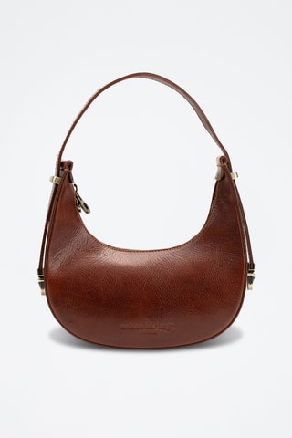 Sac à main en cuir Amanda - Marron