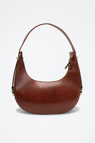 Sac à main en cuir Amanda - Marron