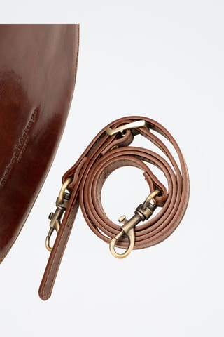 Sac à main en cuir Celia - Marron