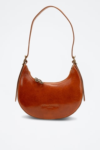 Sac porté épaule en cuir Jessie - Camel