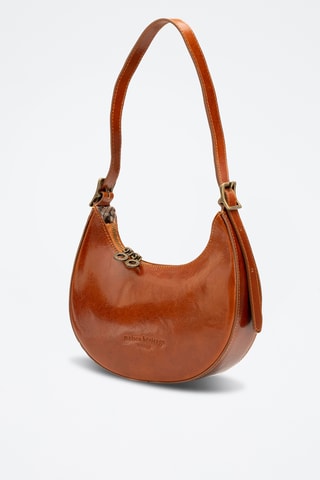 Sac porté épaule en cuir Jessie - Camel