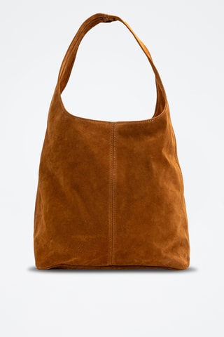 Sac porté épaule en cuir Viera - Camel