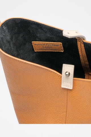 Sac porté épaule en cuir Spezia - Camel