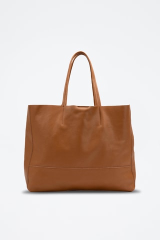Cabas en cuir Diccia - Camel