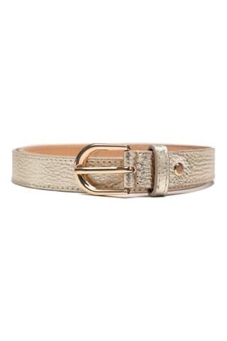 Ceinture en cuir Avanti - Doré