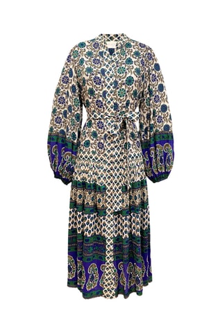 Vestido comprido Parisian Chic - Azul