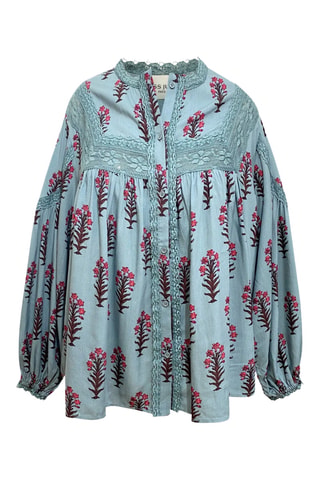 Blusa Parisian Chic - Azul