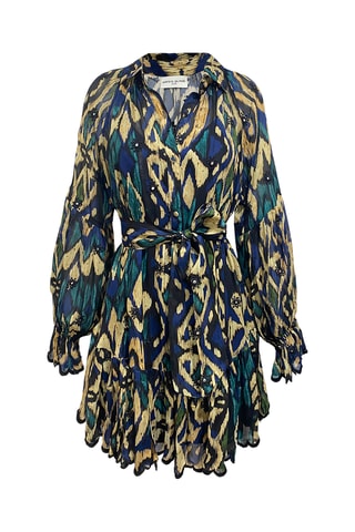 Vestido Paola - Preto e bege - Preto e bege