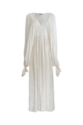 Vestido comprido Angie - Branco - Branco